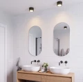 Lampa łazienkowa sufitowa Landon 8, Led IP44, czarna - Nordlux