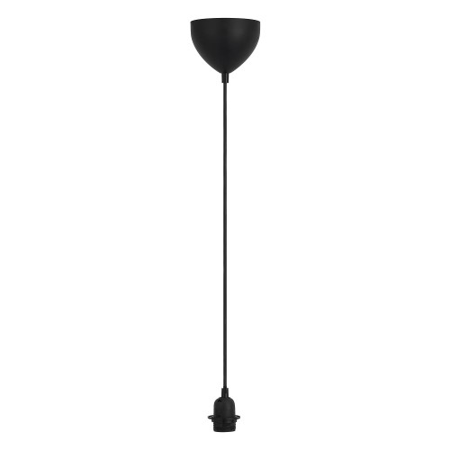 Oprawka z kablem do lampy wiszącej Basic E27, czarna - Nordlux