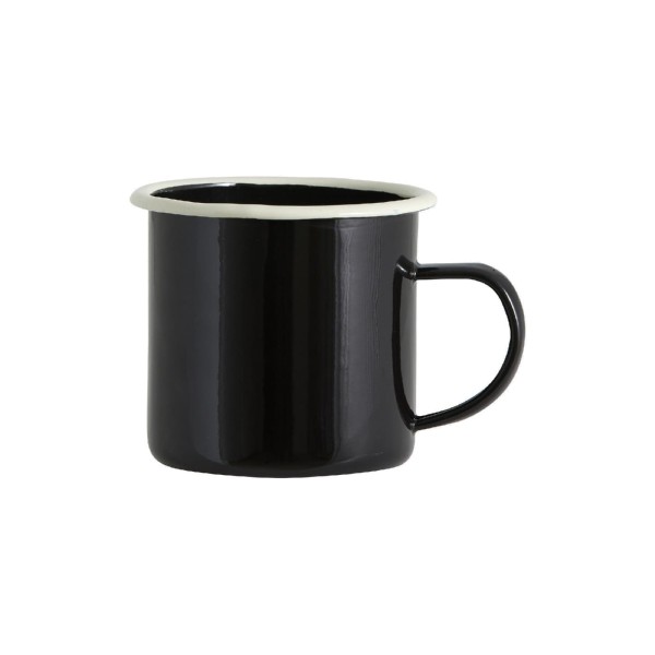 Kubek emaliowany Ginger Black - Nordal