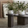 Biała doniczka ceramiczna Karlo Ø34 - Nordal