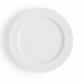 Porcelanowy talerz obiadowy Legio Ø25, biały - Eva Solo