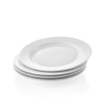Porcelanowy talerz obiadowy Legio Ø25, biały - Eva Solo