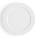 Porcelanowy talerz obiadowy Legio Ø28, biały - Eva Solo