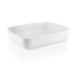 Naczynie żaroodporne porcelanowe Legio Nova 30.5 x 24.5 cm, białe - Eva Solo