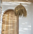Abażur boho Rayung, z trawy - Bazar Bizar