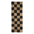 Dywanik z juty pleciony Nanea 200x70, szachownica - Nordal