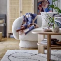 Bawełniany dywan do salonu Viga 180x120 - Bloomingville