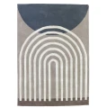 Wzorzysty dywan designerski Atrium 200x300, szary - Finarte