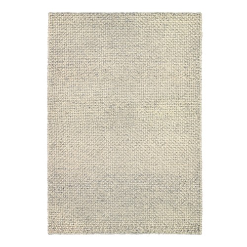 Dywan wełniany szary Keto 140x200, faktura bąbelków - Finarte
