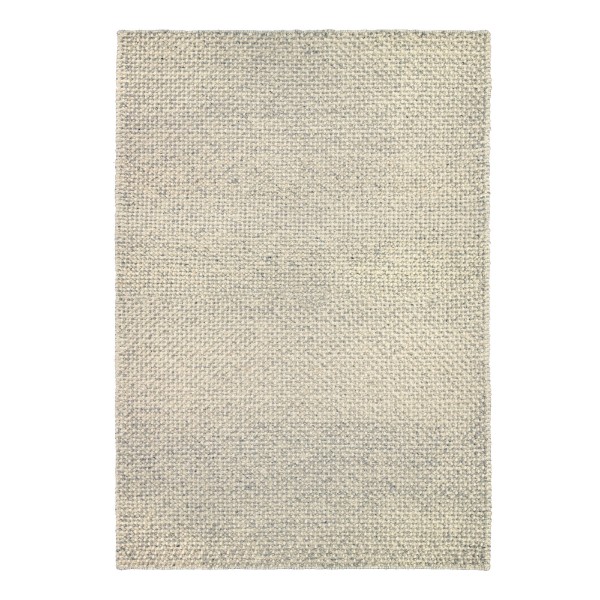 Dywan wełniany szary Keto 140x200, faktura bąbelków - Finarte
