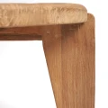 Stolik ogrodowy drewniany Wabi Sabi M - Bazar Bizar
