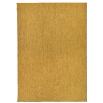 Dywan tkany na płasko wełniany Norm 140x200, musztardowy - Finarte