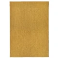 Dywan tkany na płasko wełniany Norm 200x300, musztardowy - Finarte