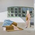 Dywan kolorowy nowoczesny Ruukku Pink 160x230 - Finarte