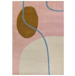 Dywan kolorowy nowoczesny Ruukku Pink 200x300 - Finarte