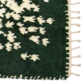 Dywan z długim włosiem Suovilla Green wełniany - Finarte