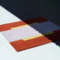 Dywan nowoczesny kolorowy, tuftowany z wełny Umbra 170x170 - Finarte