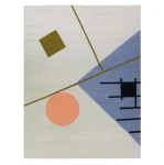 Wełniany dywan z graficznym wzorem Zeniitti 200x300 - Finarte