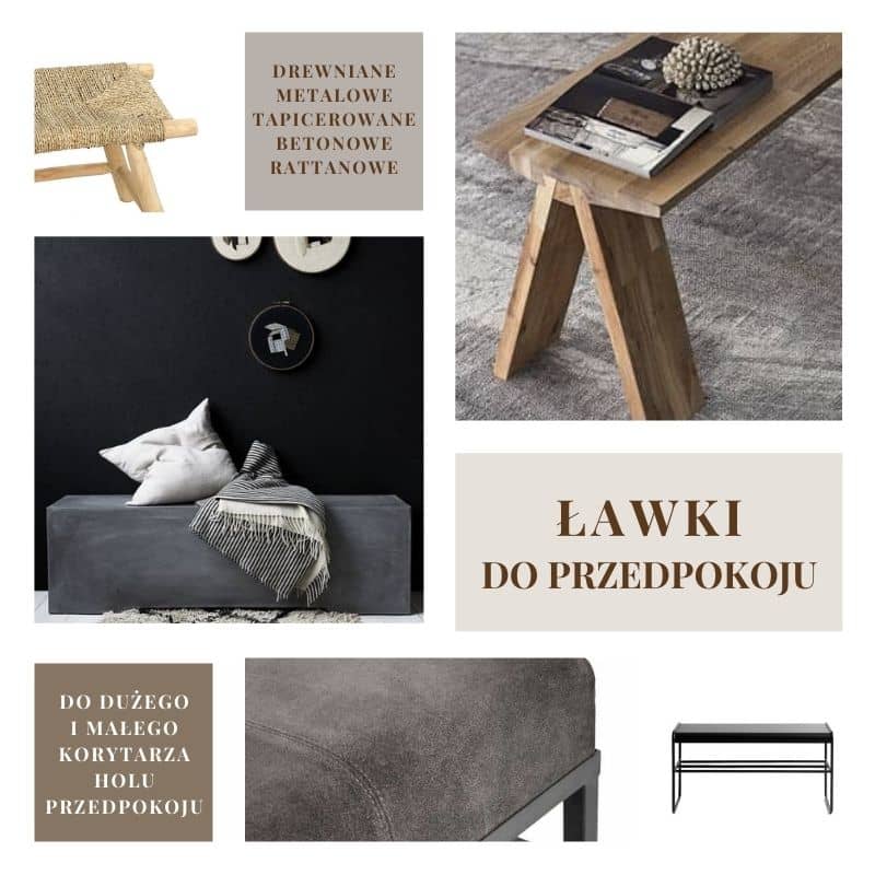 Ławki do przedpokoju Natural Home Decor