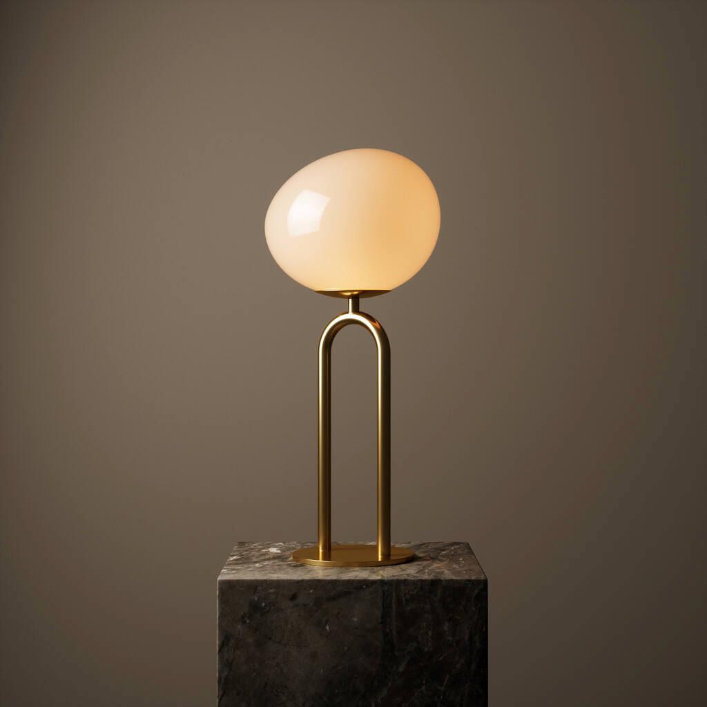 Lampa stołowa Shapes ze szklanym kloszem DESIGN FOR THE PEOPLE BY NORDLUX