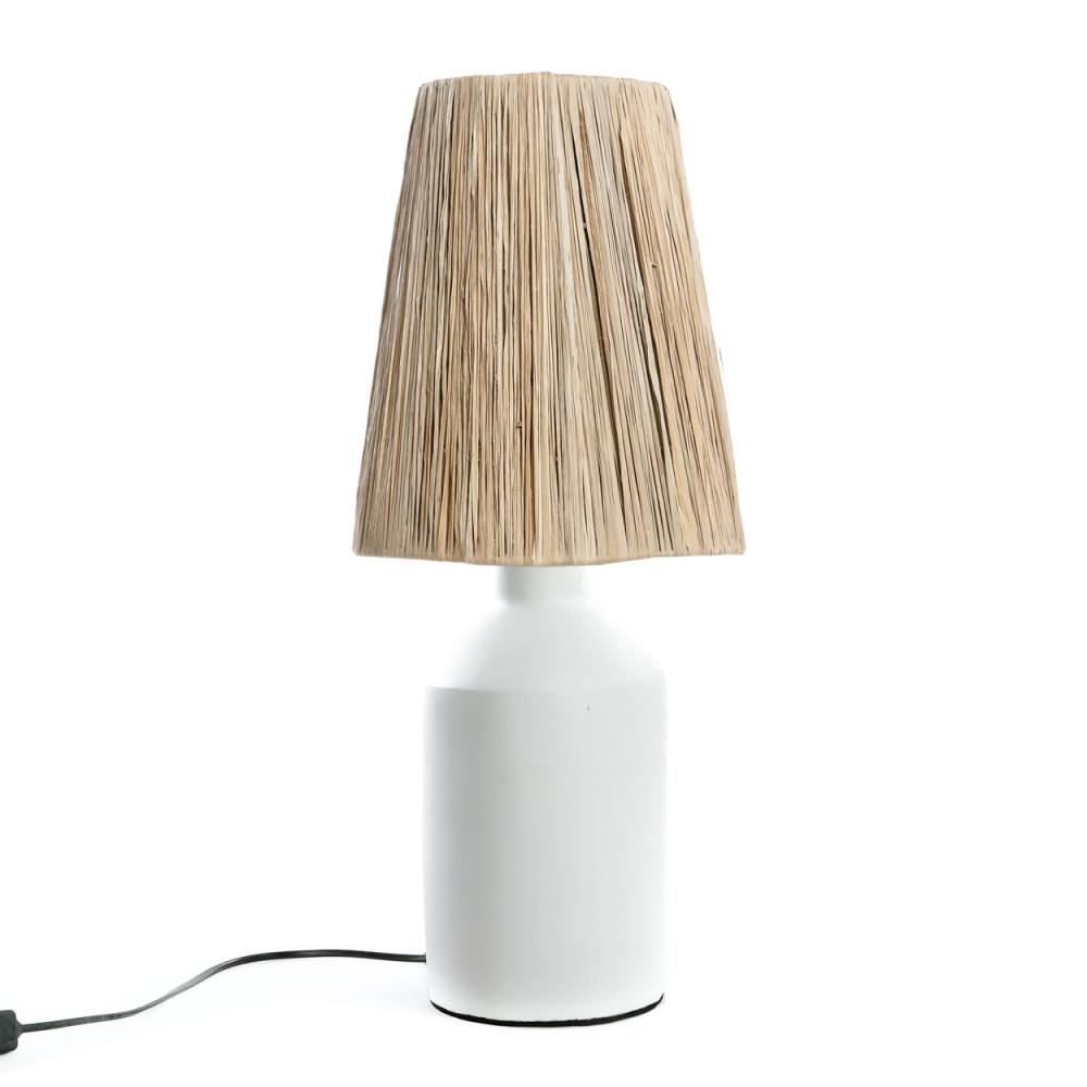 Lampa stołowa w stylu japandi Natural Home Decor