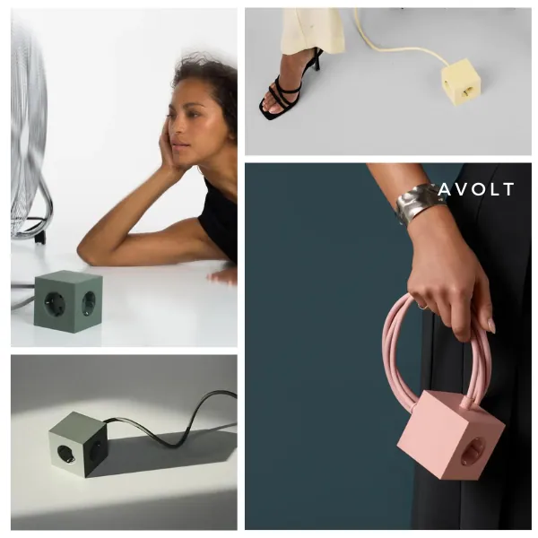 Avolt – listwy zasilające, skandynawski design - naturalhomedecor