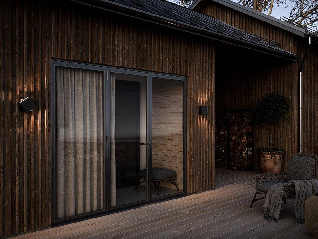 Kinkiet zewnętrzny lampa elewacyjna nowoczesna Turn Nordlux Natural Home Decor