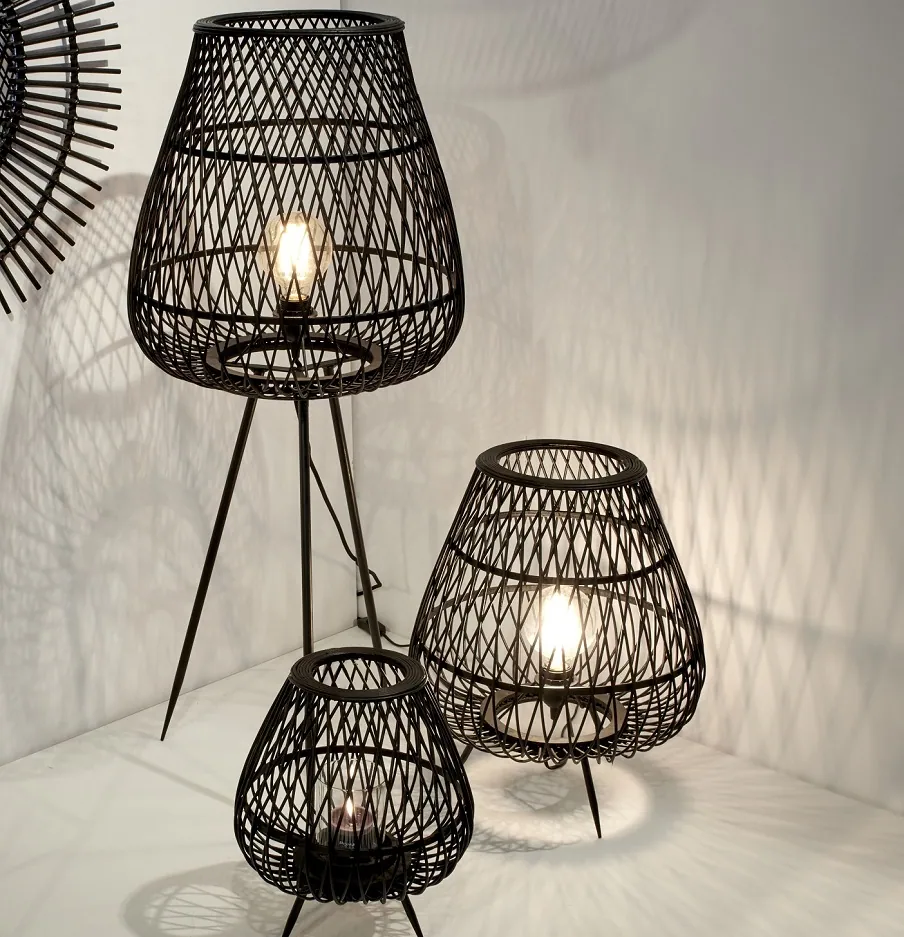 Lampiony bambusowe lampy bambusowe kolekcja Tao Natural Home Decor