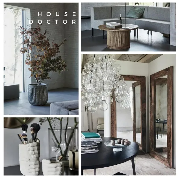 House Doctor - inspirujący styl skandynawskiego designu: akcesoria, lampy, meble - naturalhomedecor