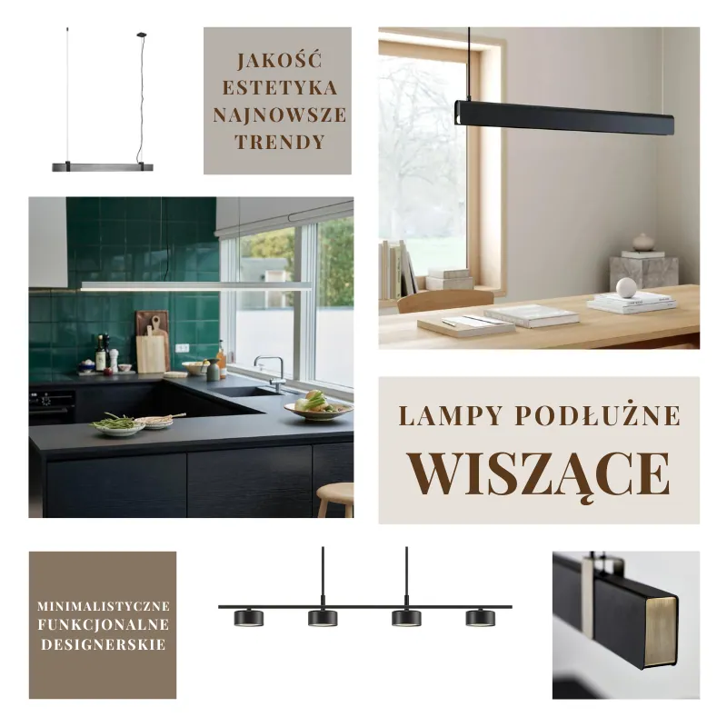 Lampy podłużne wiszące, sklep internetowy Natural Home Decor