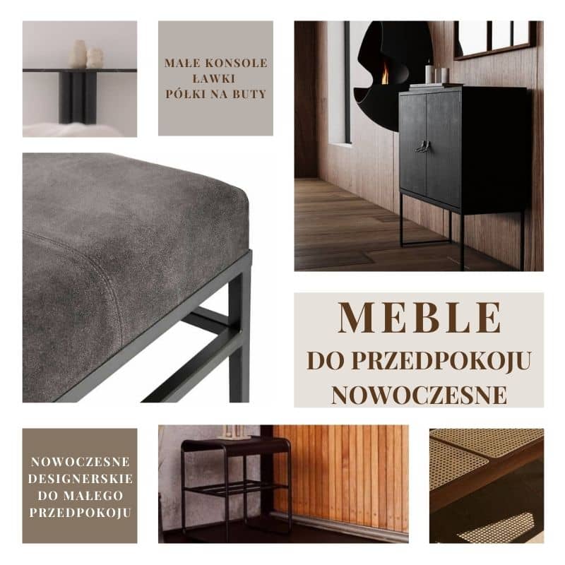 Nowoczesne meble do przedpokoju Natural Home Decor