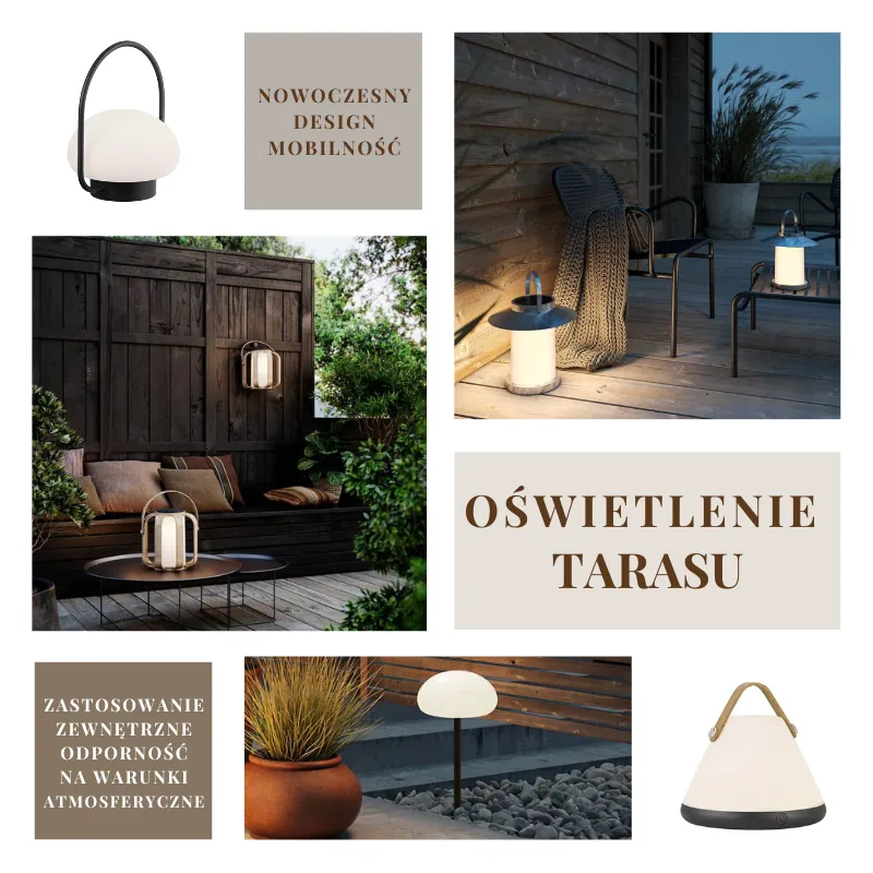 Oświetlenie tarasu, sklep internetowy Naturalhomedecor