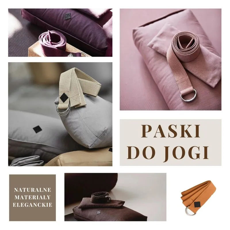 Paski do jogi bawełniane, Natural Home Decor