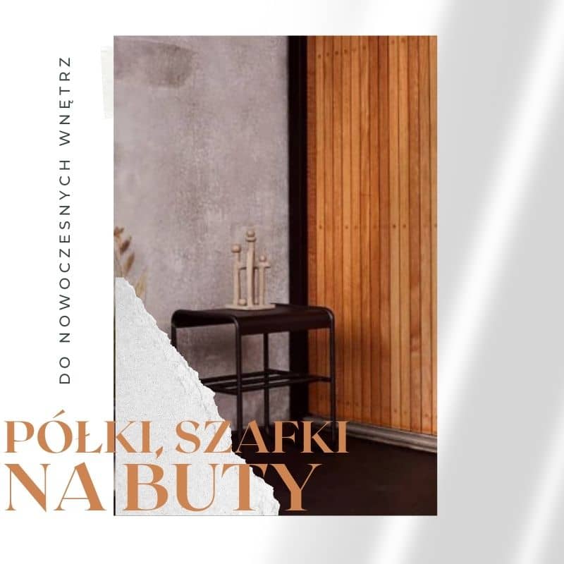 Nowoczesne półki na buty szafki na buty do małego przedpokoju Natural Home Decor