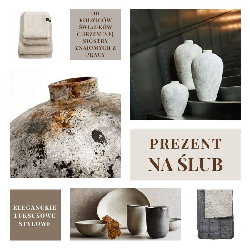 Prezent na ślub Natualhomedecor