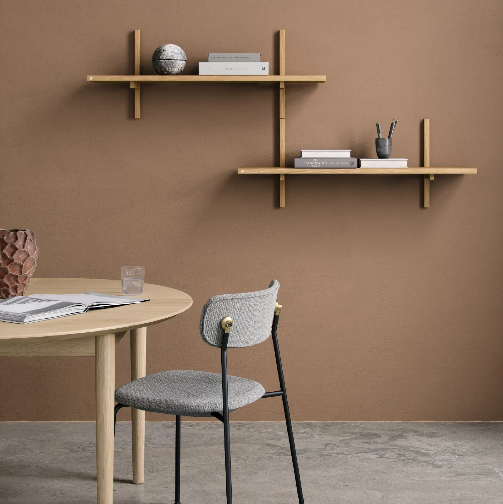 Półka wisząca drewniana Natural Home Decor