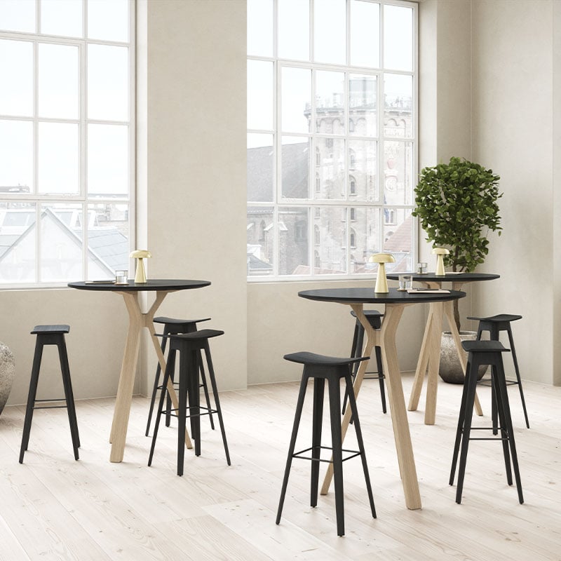 Wysoki stół designerski Space Andersen Furniture Natural Home Decor