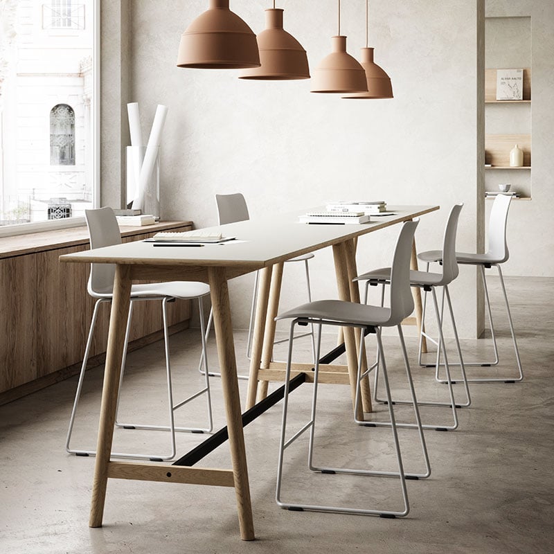 krzesło barowe na płozach Andersen Funiture Dry, sklep meblowy online, Naturalhomedecor