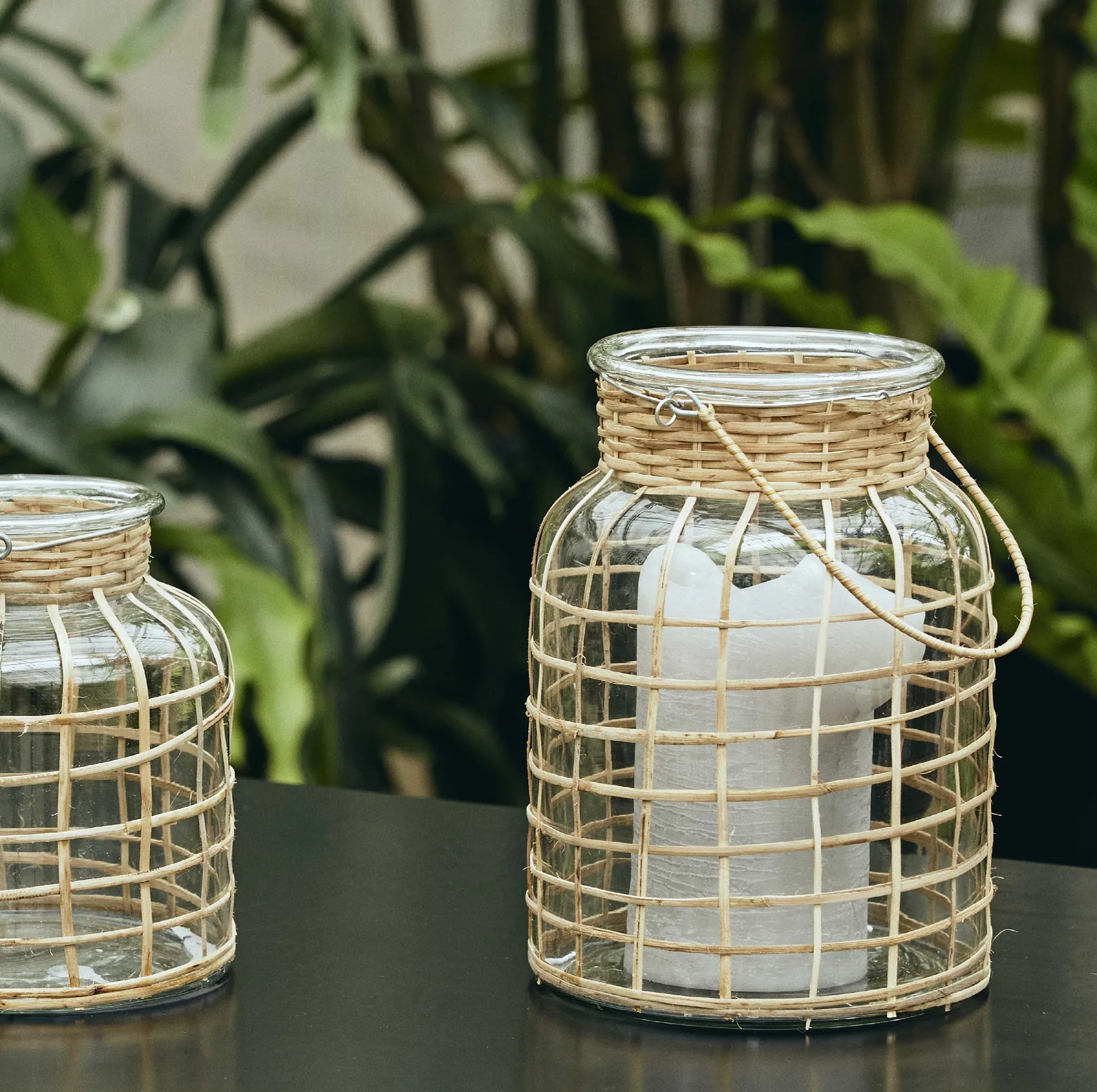 Lampion bambusowyNordal, sklep natural home decor