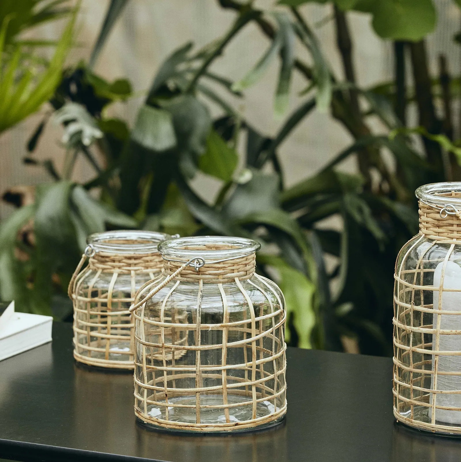 Lampion bambusowyNordal, sklep natural home decor