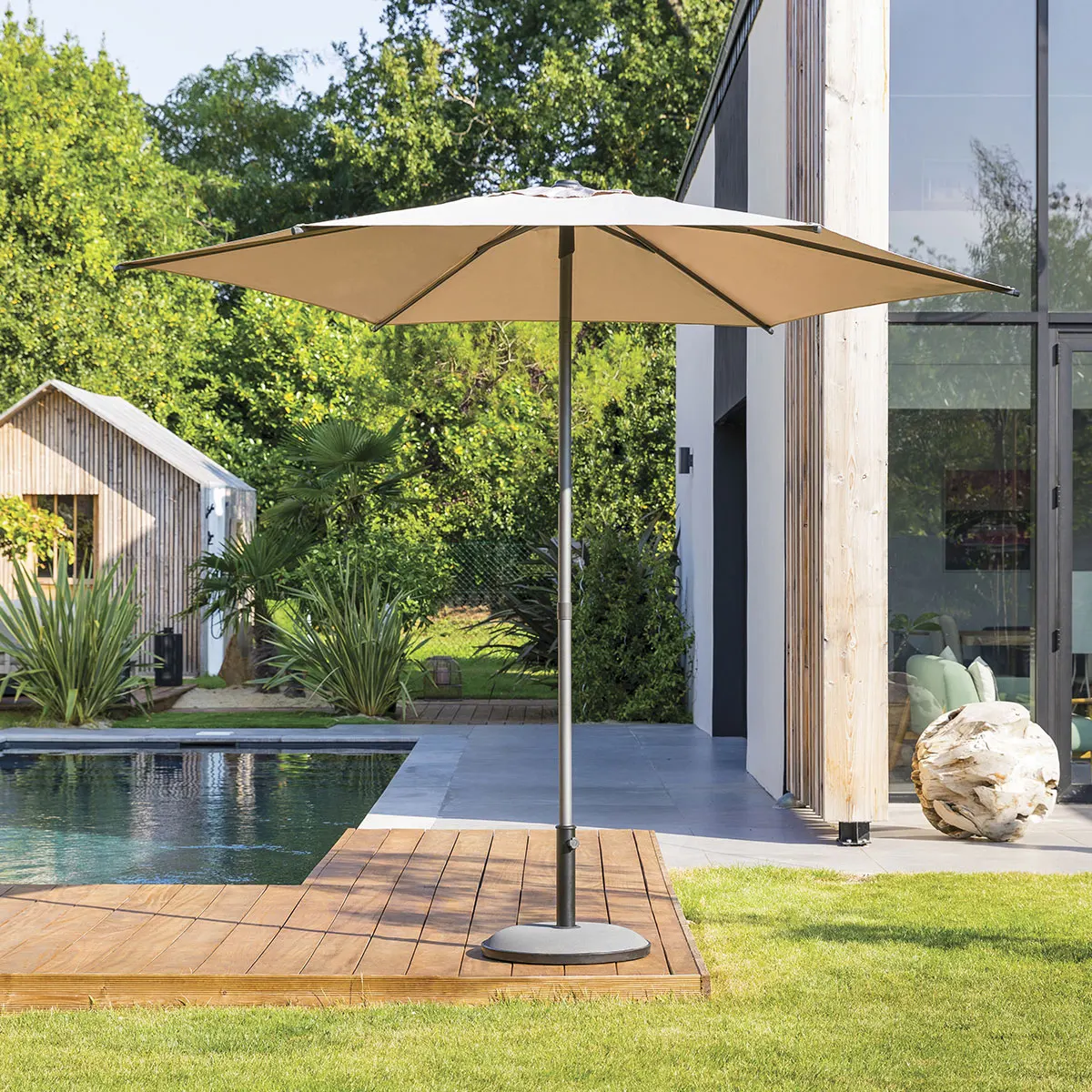 parasol ogrodowy duży Hesperide, sklep natural home decor