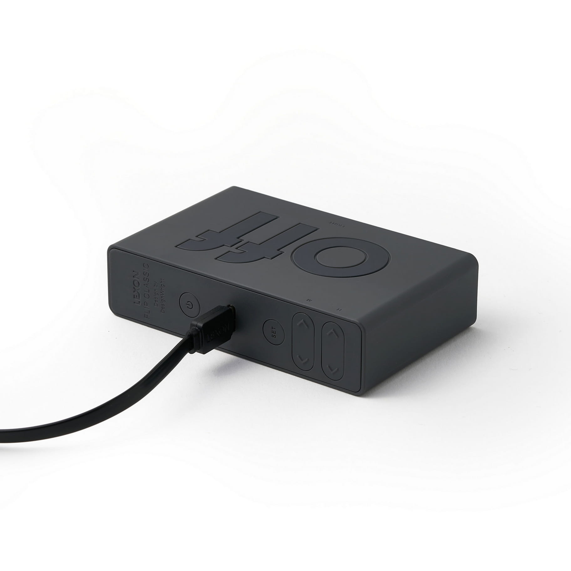 Lexon Flip Classic budzik, naturalhomedecor