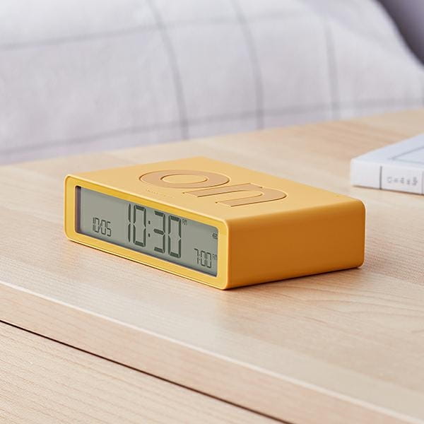 Lexon Flip Classic budzik dwustronny, sklep natural home decor
