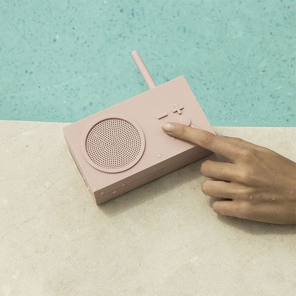 Lexon radio, radio wodoodporne, naturalhomedecor