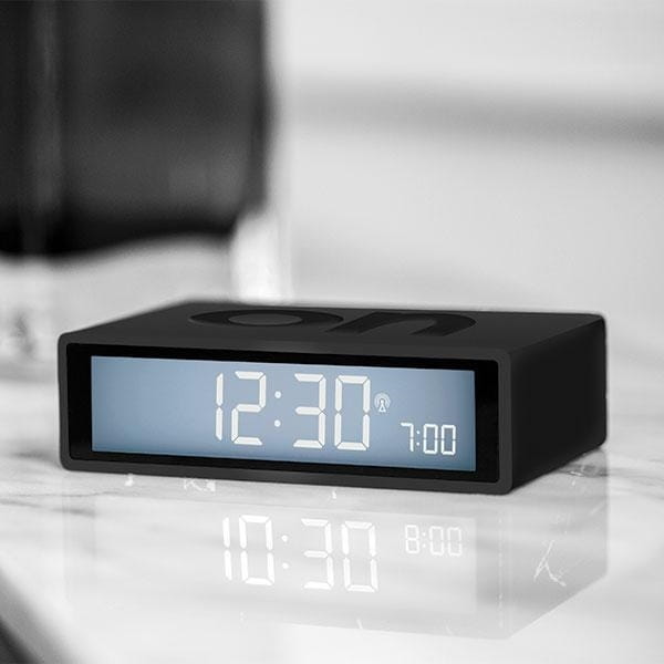 Lexon Flip+ budzik na baterie, sklep natural home decor