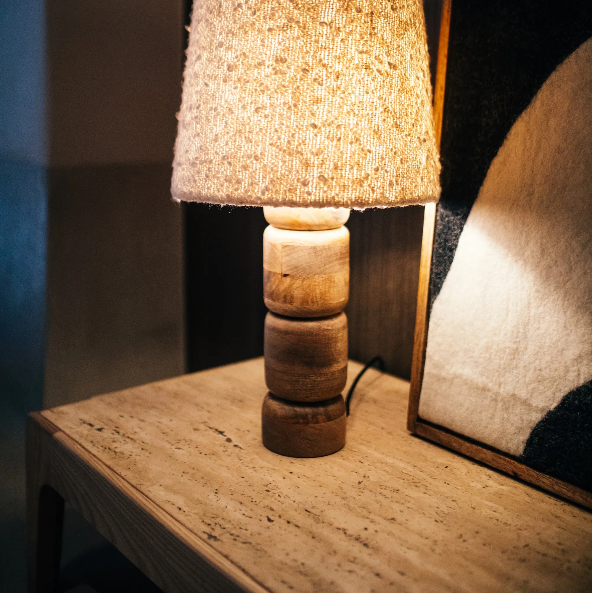 stolik kawowy trawertyn, Pomax, Natural Home Decor