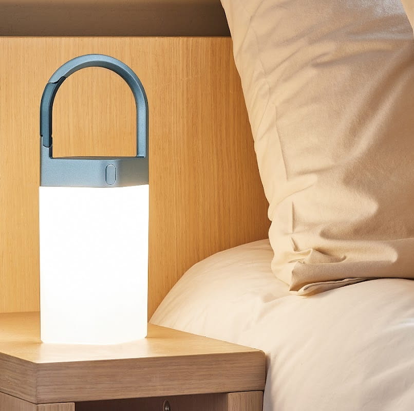 Bezprzewodowa lampa stołowa Lexon Horizon, sklep natural home decor