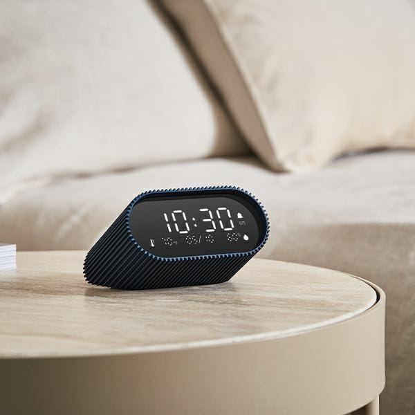budzik z termometrem Ray Clock Lexon, sklep natural home decor