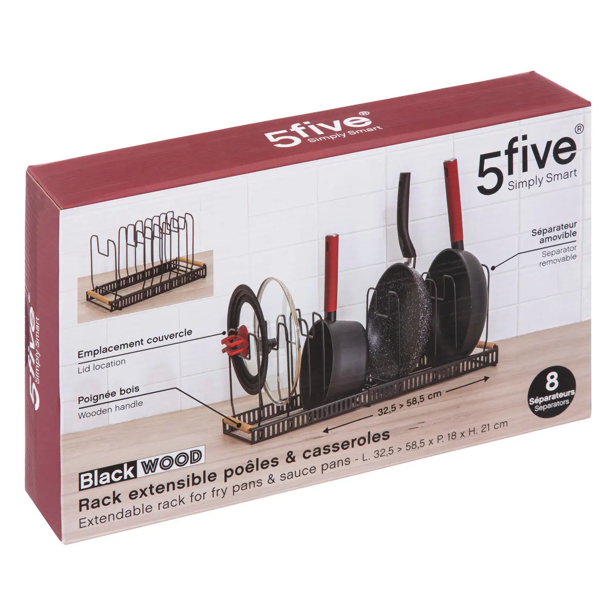 organizer na garnki i patelnie 5five, Home Decor