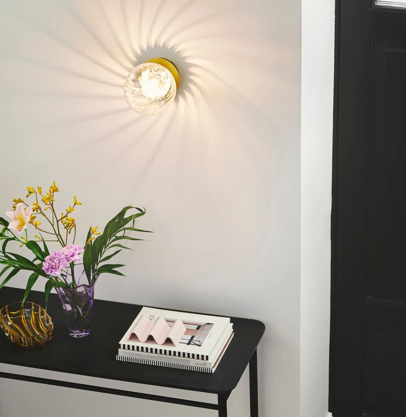szklany kinkiet, Nordlux, Natural Home Decor